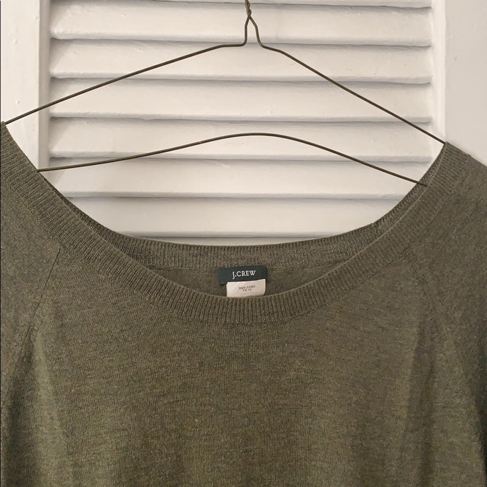 J.Crew Tiered Ruffle Sweater - Picture 3 of 5
